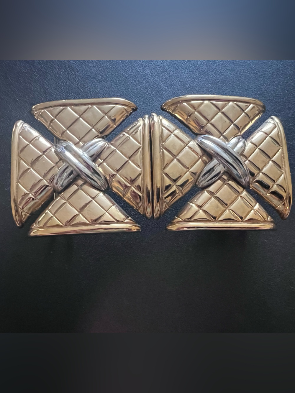 Vintage Mimi Di N Interlocking Belt Buckle